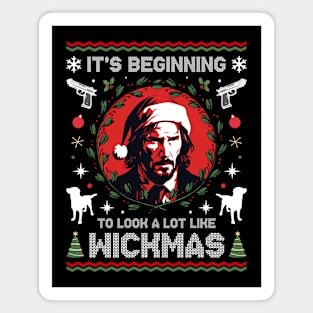 It's Beginning To Look A Lot Like Wickmas Magnet